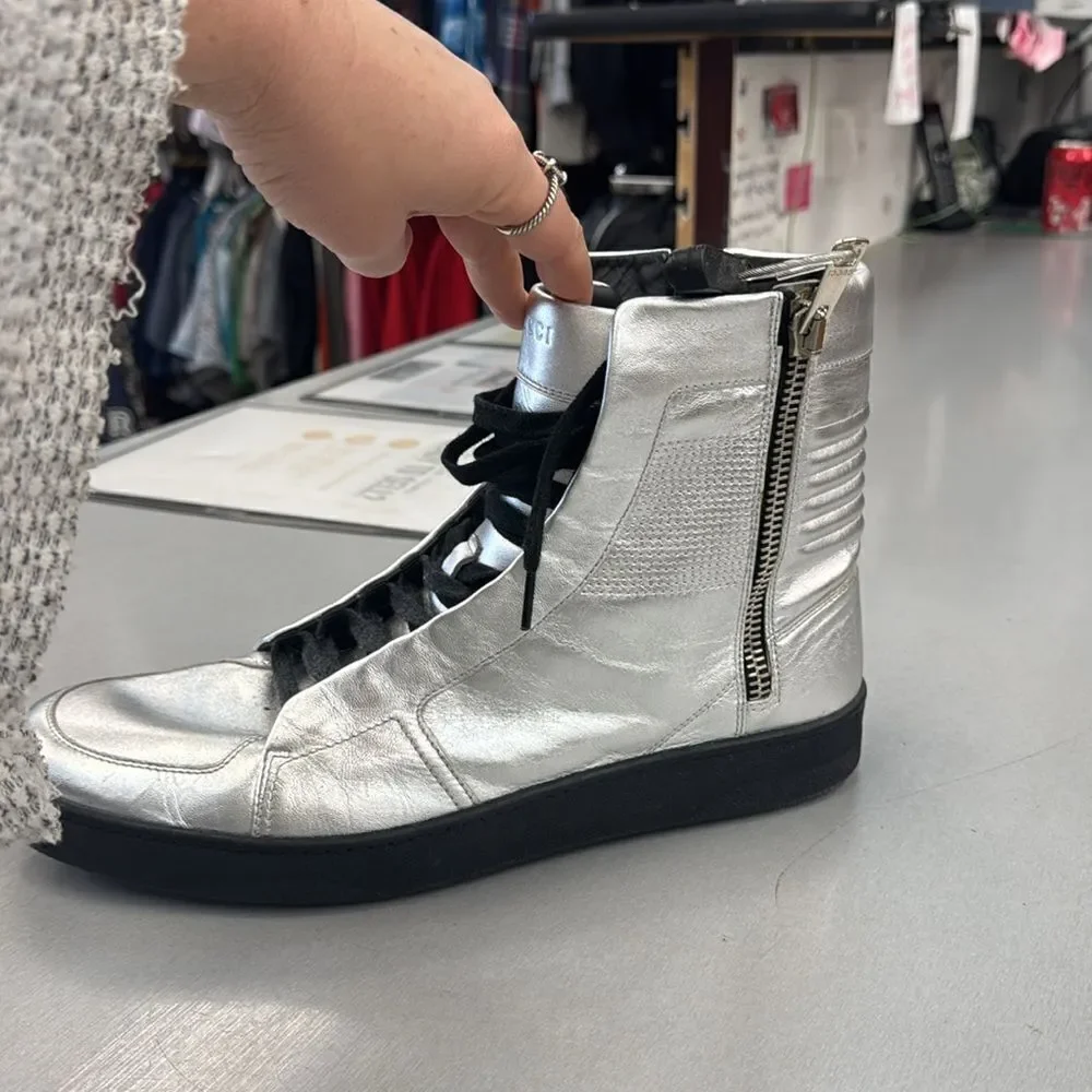 Gucci Leather Nappa Silk High